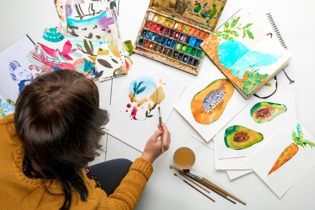 The Art of Wellbeing How Painting and Drawing Boost Mental Health